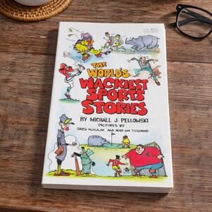 The World's Wackiest Sports Stories 1989 Paperback Book